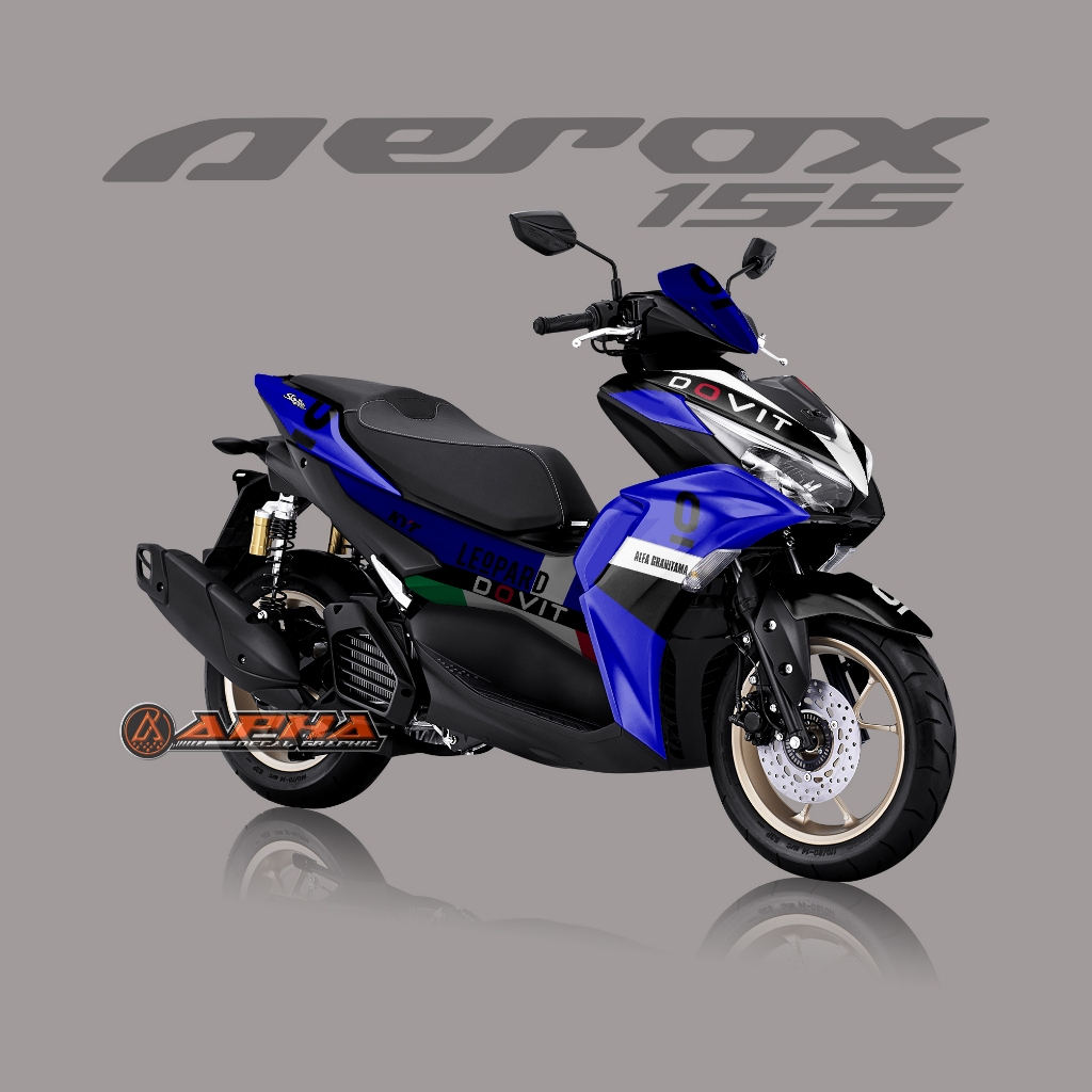 AEROX NEW 155 VARIATION DECAL | FULL DECAL STICKER FOR AEROX MOTORCYCLE ...