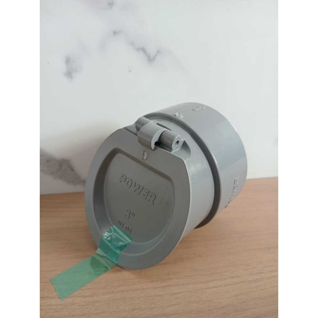 [ POWER ] Back Flow Valve PVC 3