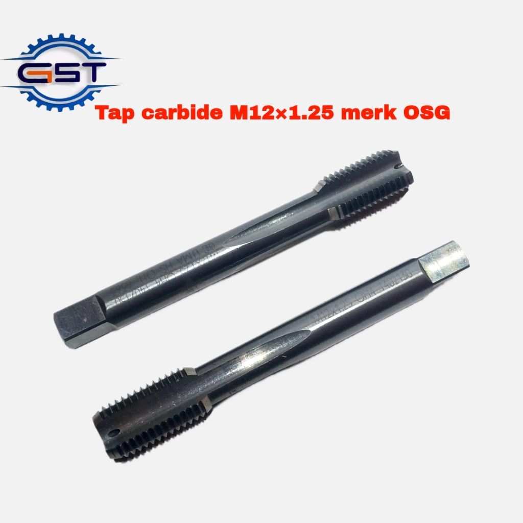 MESIN Tap carbide M12×1.25 PO OSG Japan brand thread bolt lock 17 used ...