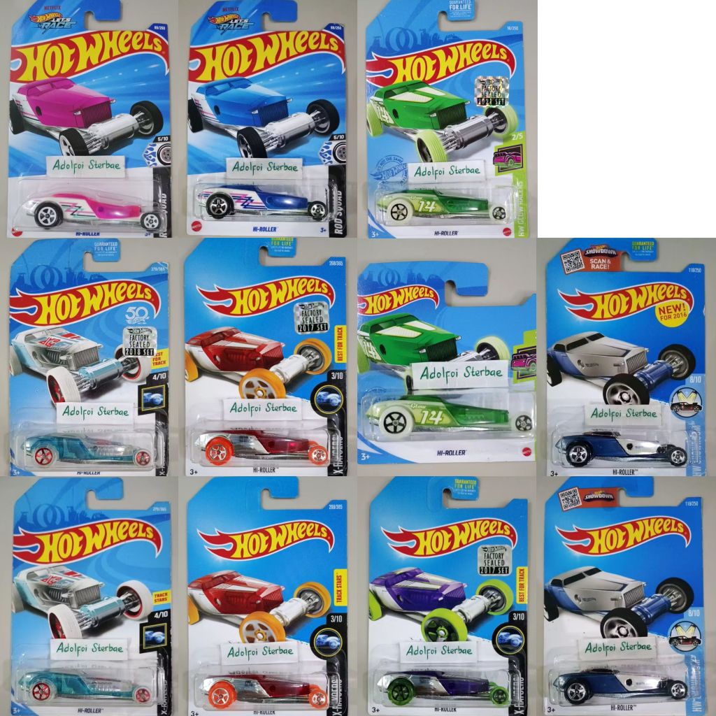 Hotwheels hot wheels hi-roller hi roller factory sealed best for track ...