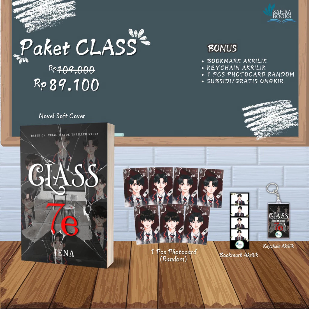 Novel Class 7e By Jena - Akad | Shopee Malaysia