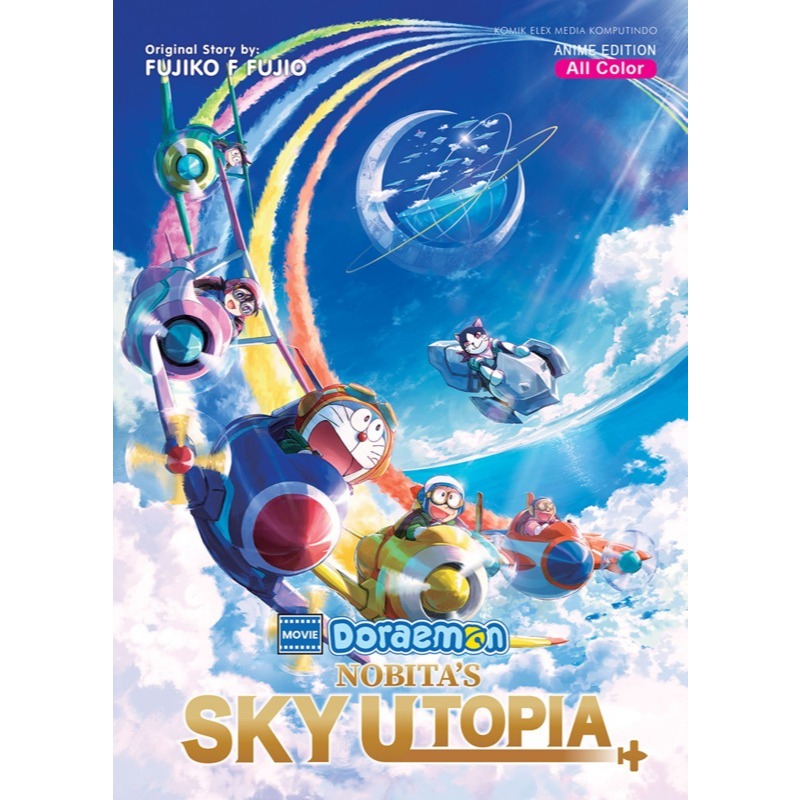 Comic DORAEMON MOVIE NOBITAS SKY UTOPIA by FUJIKO F. FUJIO Shopee