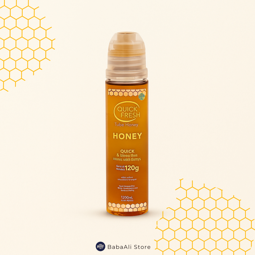 BabaAli - Quick Fresh Tube Honey 120 GR – Practical Natural Honey in ...
