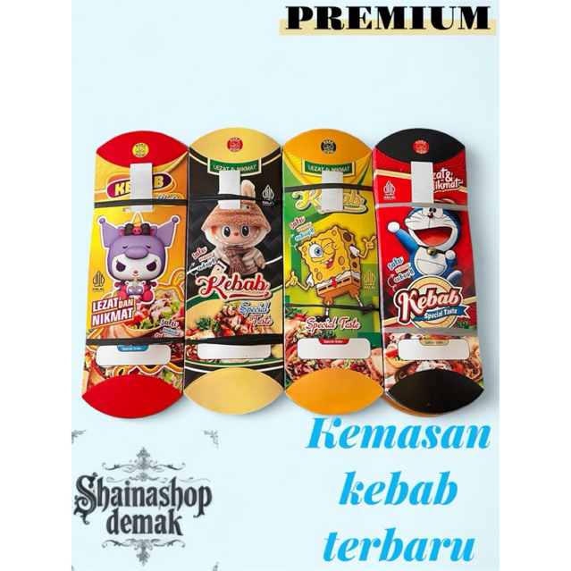 Labubu Viral Kebab Wrap Packaging 100 Sheets 24x9 Cm Kebab Wrap ...