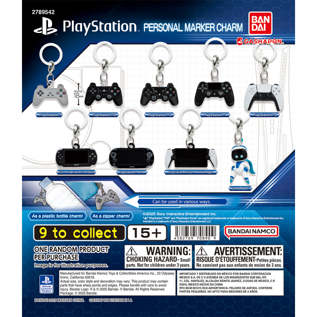 GANTUNGAN Gashapon PlayStation Controller Mejirushi Accessories ...