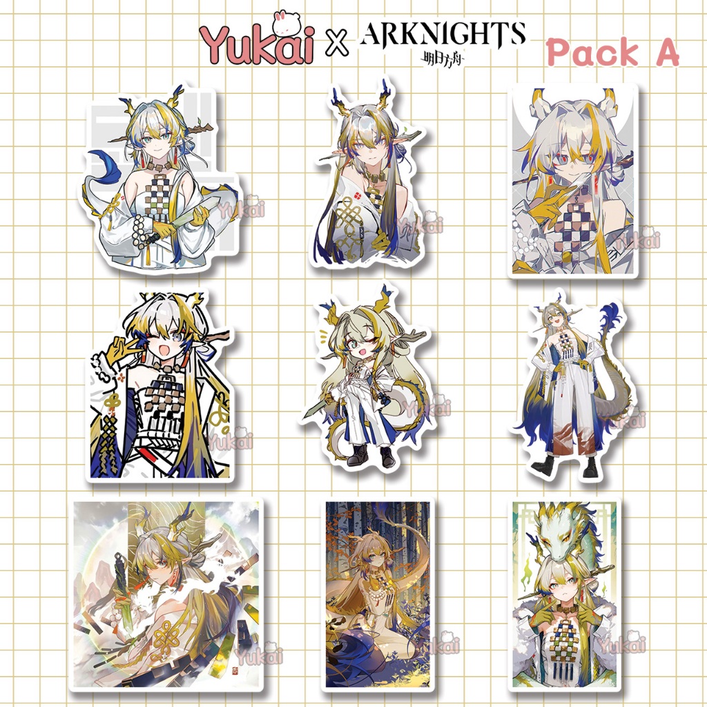 Shu Arknights Premium Stickers - Waterproof Anime Sticker Pack | Shopee ...