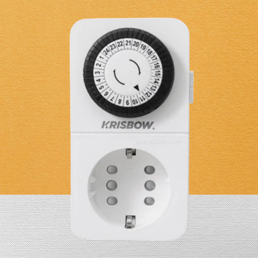 Krisbow Mechanical Socket Combination Mechanical Daily Timer With ...