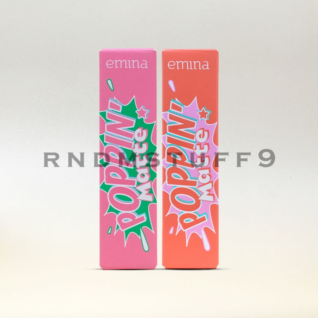 Product image Emina Poppin Matte The 90s Edition - 4.5 gr | 06 Roller Skate / 08 Lovely Tamagoochan