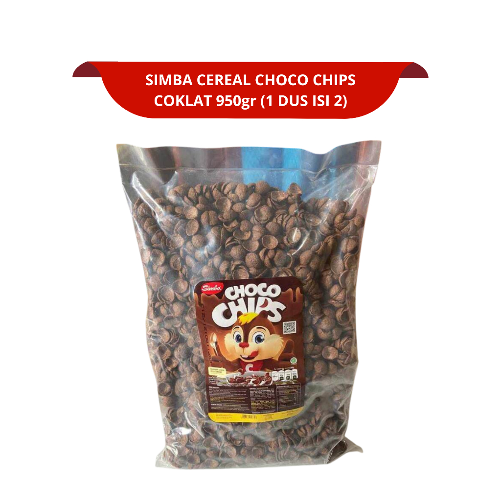 [1 DUS CONTAINS 2] SIMBA CHOCO CHIPS CHOCOLATE STRAWBERRY CEREAL 950gr ...