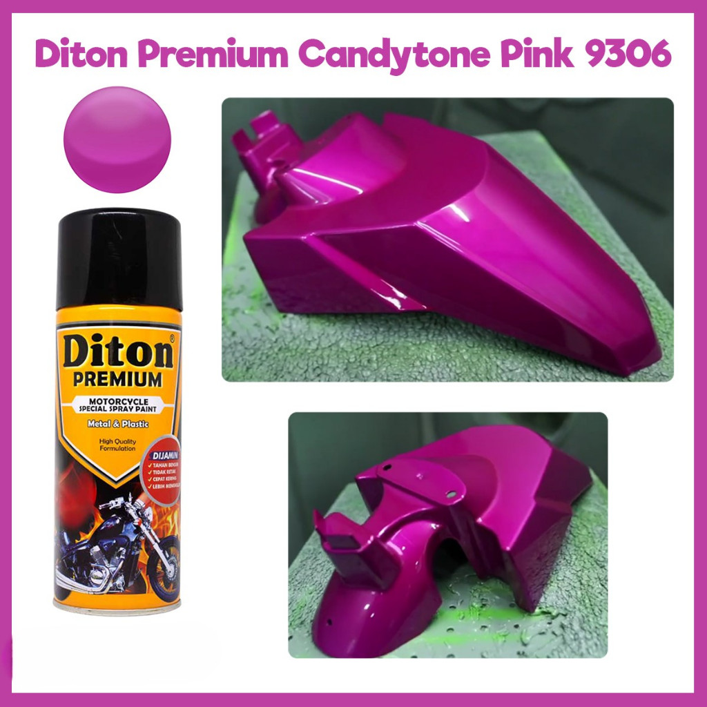 Diton Premium Candy Tone Pink 9306 400ml Cendi Candytone Pink Pilox ...