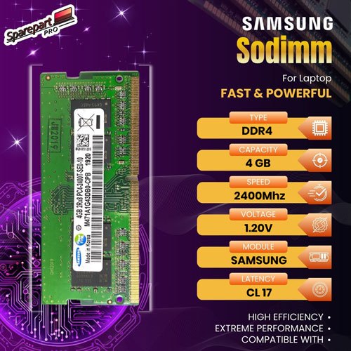 High Quality Asus Soddim Memory 4GB DDR4 PC4 2400T Laptop Ram ...