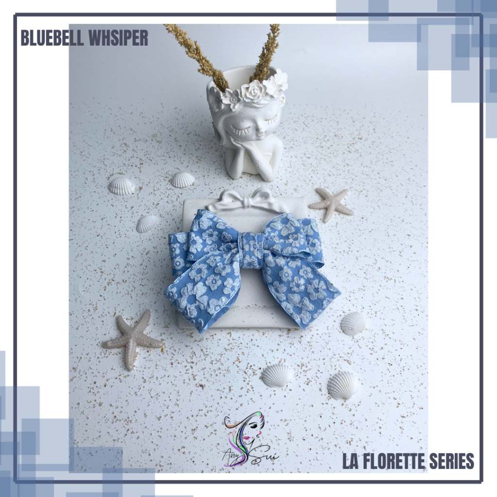 BLUEBELL WHISTLE Handmade Korean Hair Band | Korean Ribbon | Hairpin ...