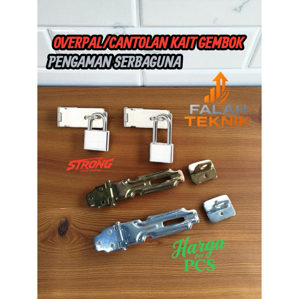 Color Overpal Latch Safety Padlock Latch Latch Door Lock Overpal Hinge ...