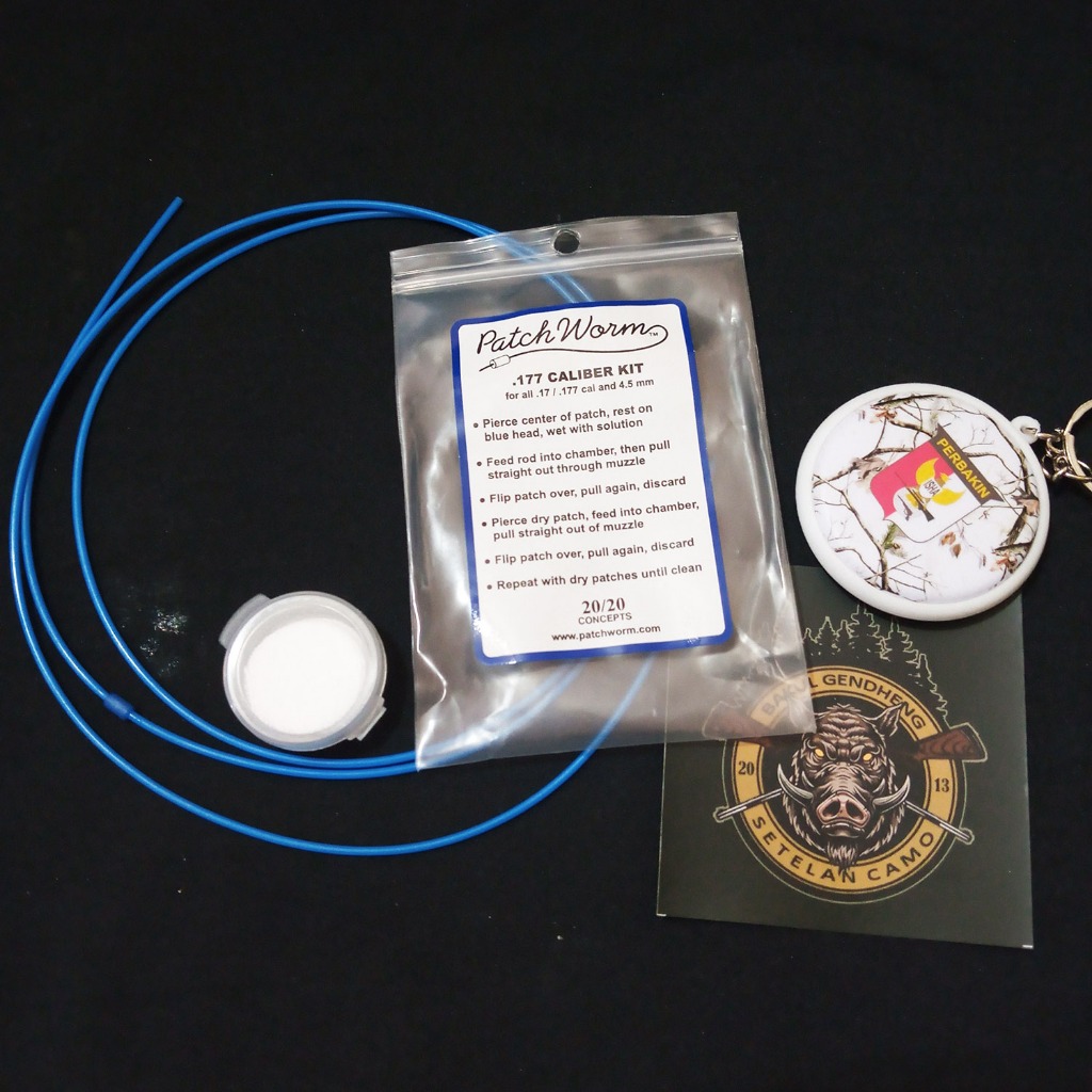 PATCHWORM CLEANING KIT CAL 177 BARREL CLEANING COTTON/ (SC2684 ...