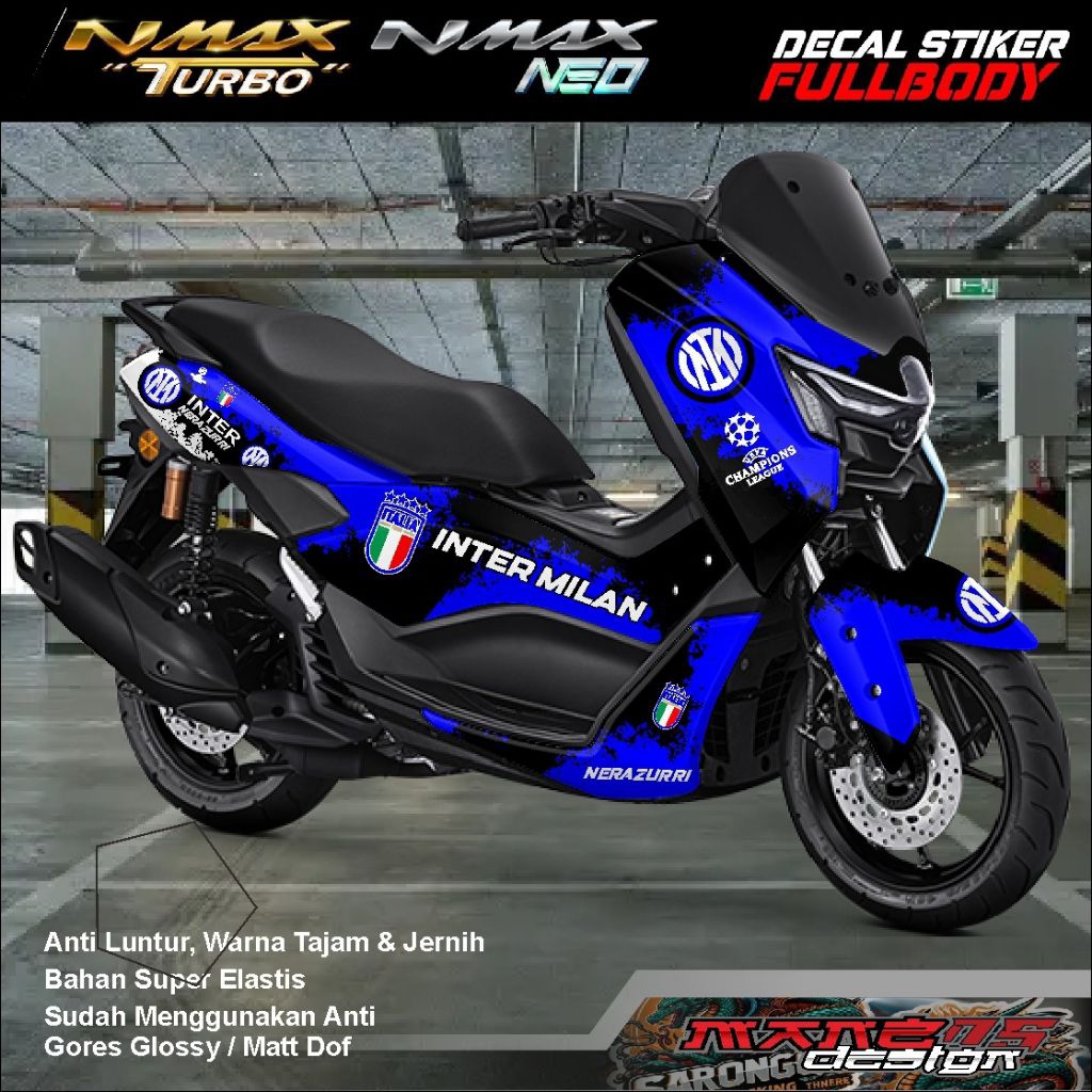 Yamaha NMAX new variation decal sticker/full body striping NMAX ball ...