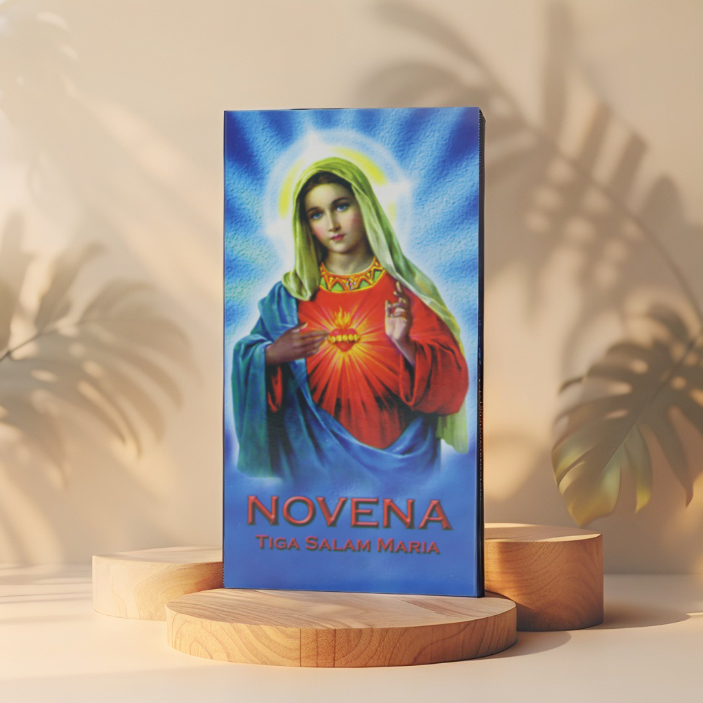 NOVENA PRAYER SHEETS 3 GREETINGS MARIA / NOVENA THREE GREETINGS MARIA ...