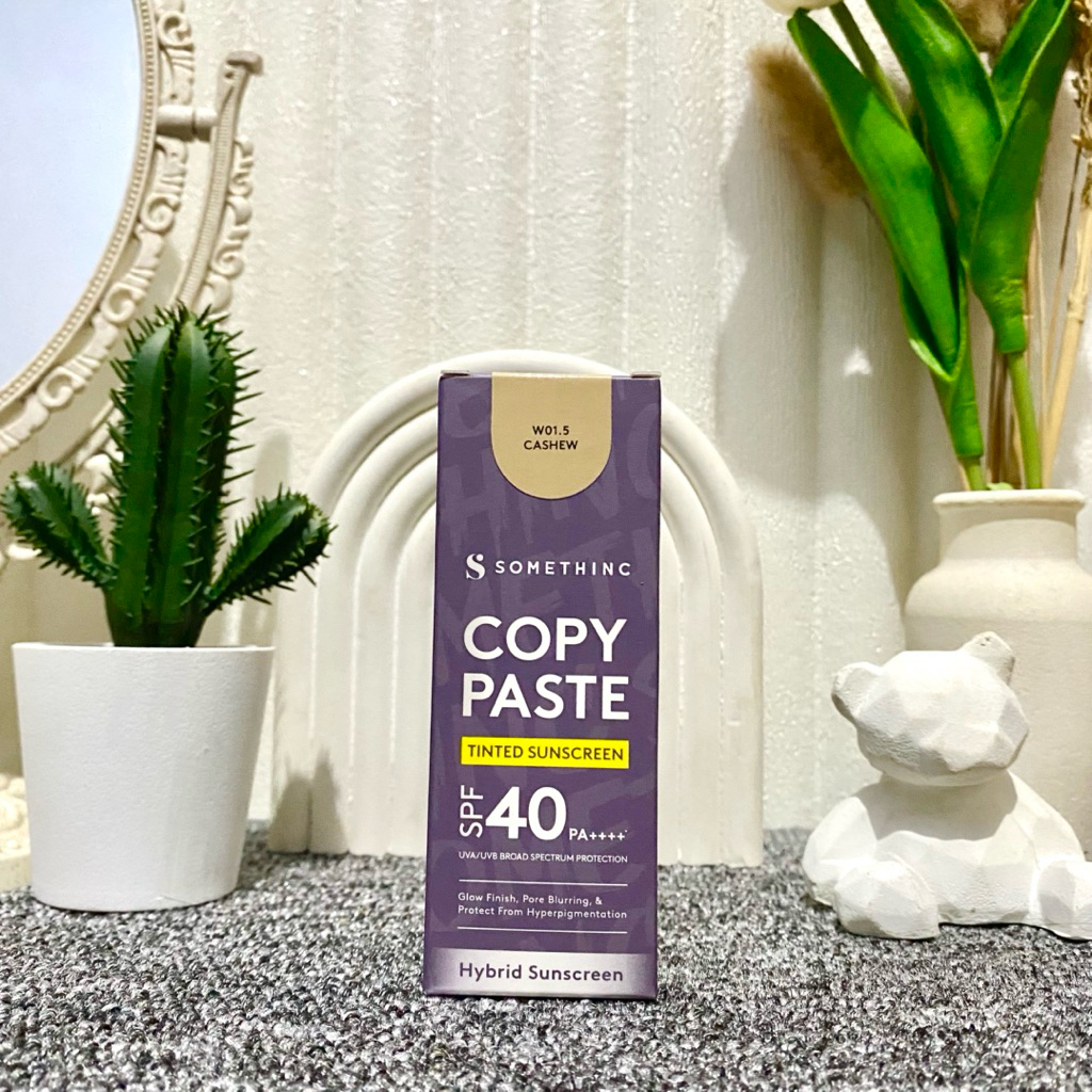 Somethinc Copy Paste Tinted Sunscreen Shade W01.5 Chasew | Shopee Malaysia