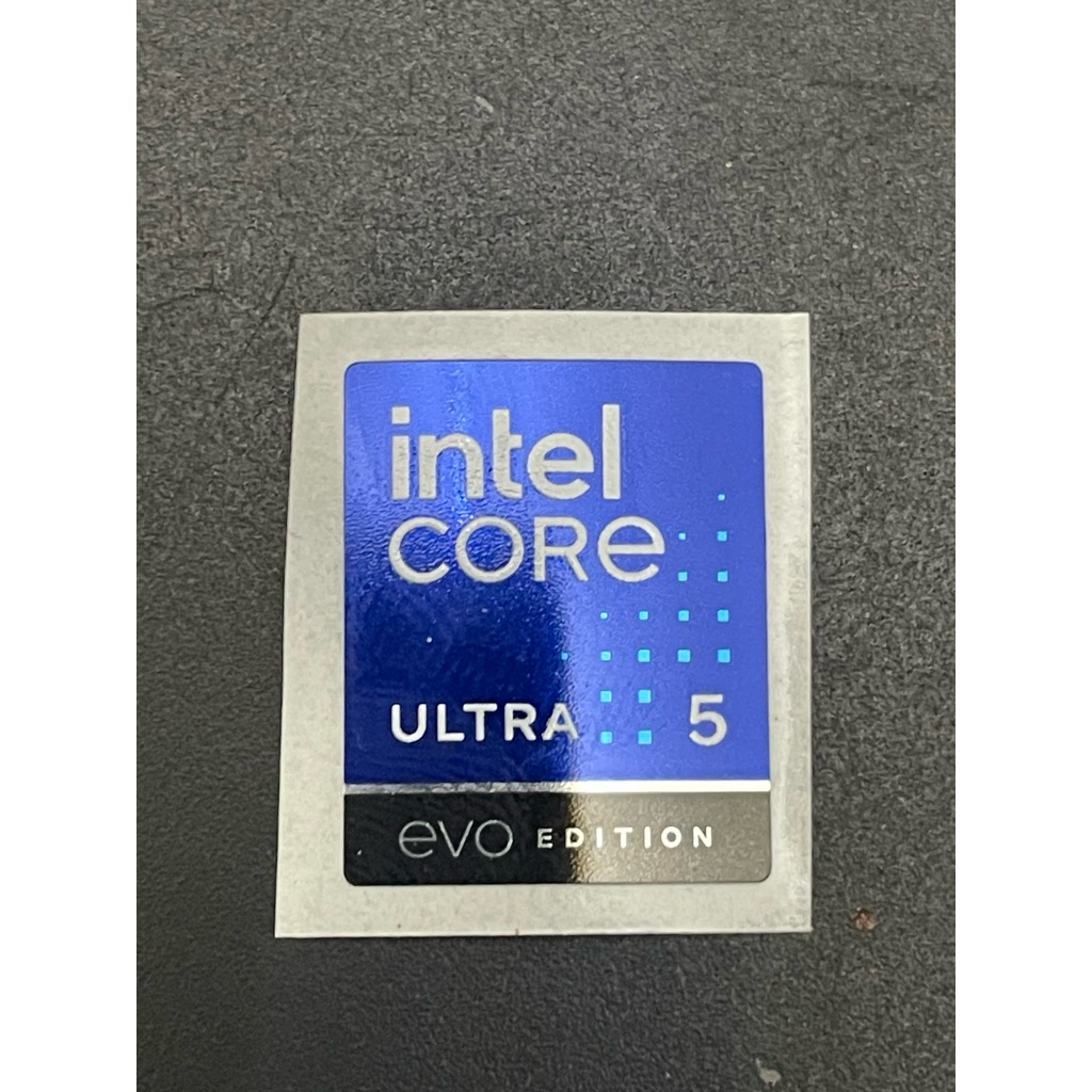 Original intel Core Ultra 5 EVO Edition logo Sticker | Shopee Malaysia