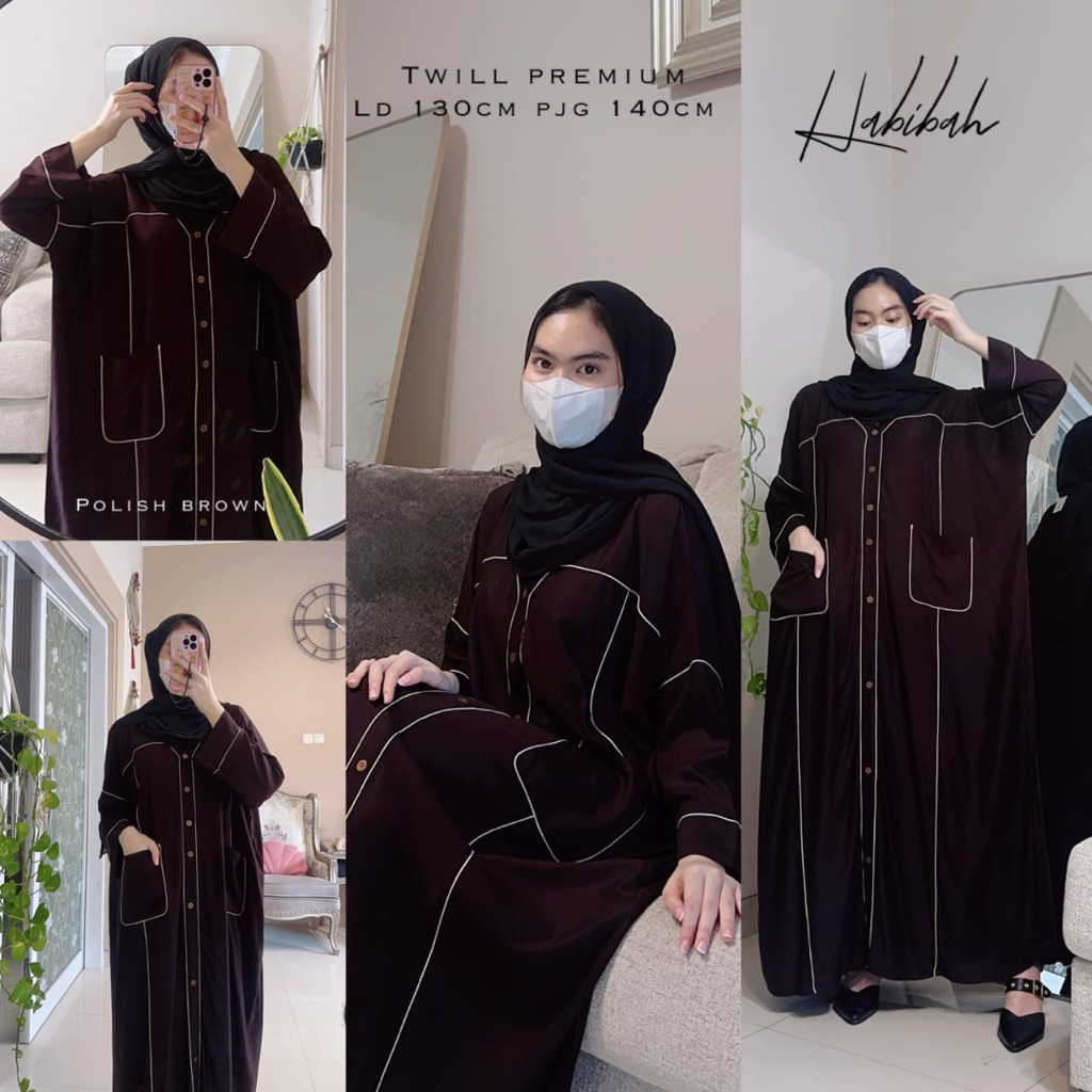 FAIRUZ HABIBAH Arabic Daster Premium Twill Kaftan Jumbo SizeBIG ...