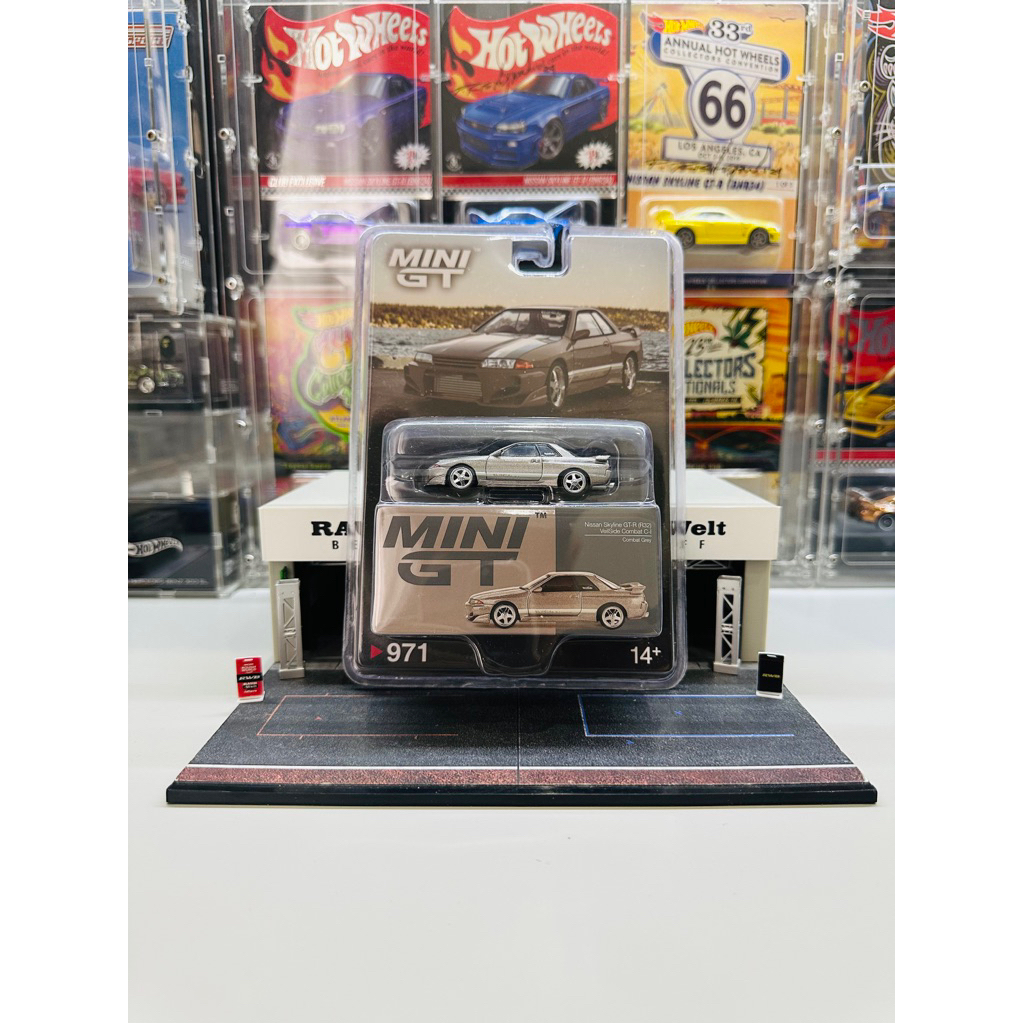 Mini GT No 971 Nissan Skyline GT-R R32 VeilSide Combat CI Combat Gray ...
