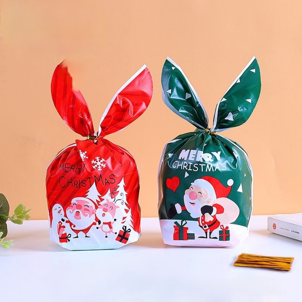 Christmas Hampers Plastic Rabbit Bunny Christmas Plastic Rabbit (Per ...