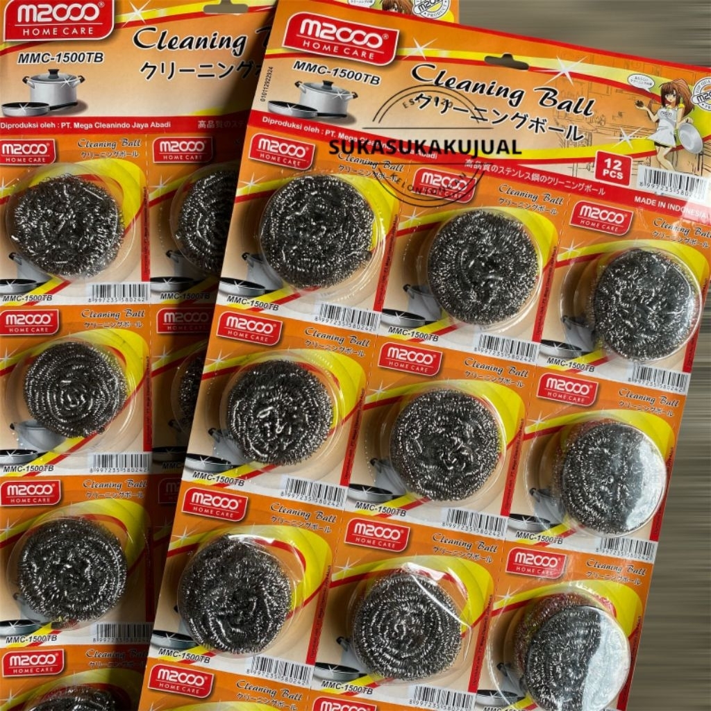 (12pcs) wire sponge m2000 mmc-1500TB | Shopee Malaysia