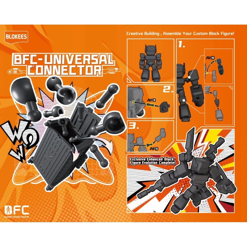 BLOKEES BFC - UNIVERSAL CONNECTOR | Shopee Malaysia