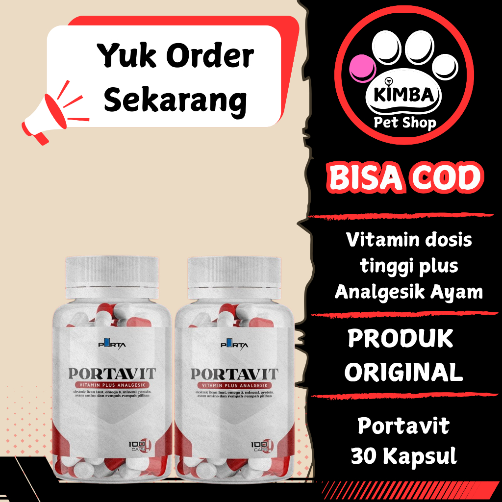 PORTAVIT - HIGH DOSE CHICKEN VITAMINS FOR ALL TYPES OF CHICKENS (30 ...