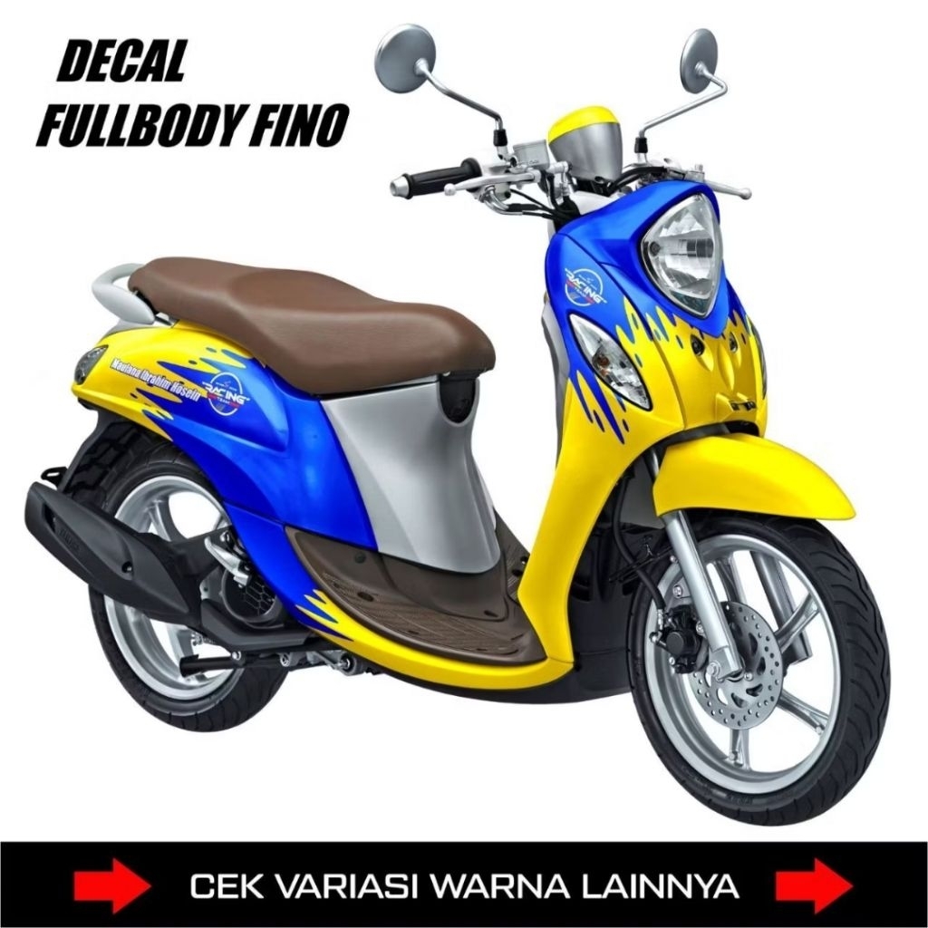 Custom Fino Grande Fullbody Decal / Yamaha Fino 125 Decal Sticker ...