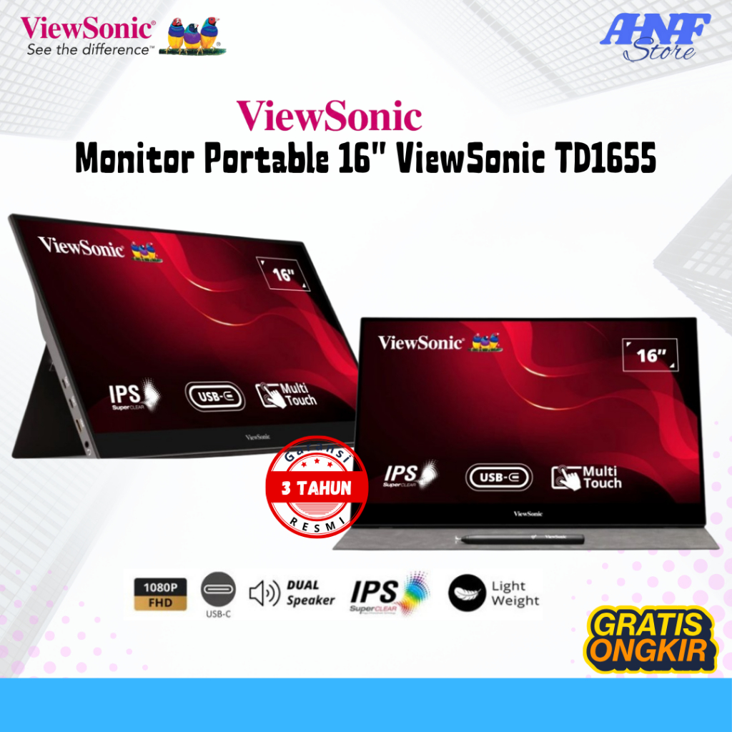 ViewSonic TD1655 16