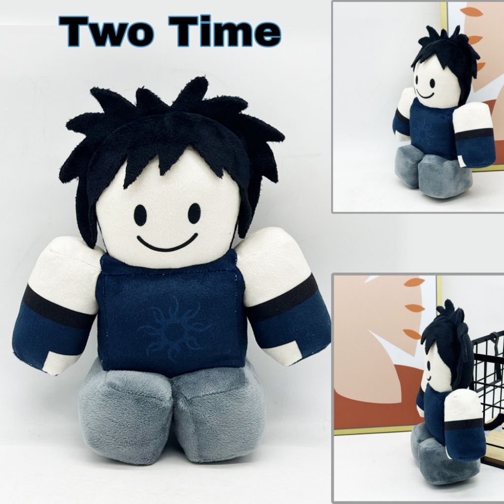Two Time Forsaken Plush Doll Two Times Roblox TwoTime Doll Plushie ...