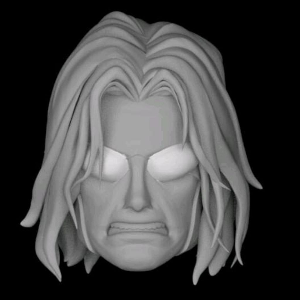 Headsculpt HS Head LONG HAIR INVINCIBLE Muff Toys ADAM Notan Shf NWToys ...