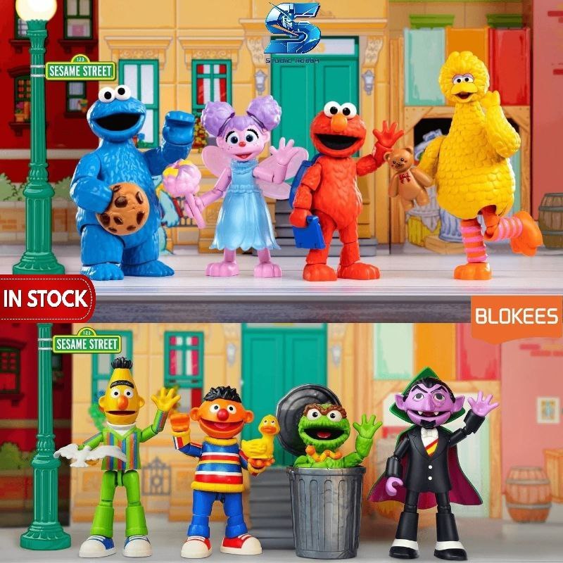 BLOKEES preCOOL Series Sesame Street ELMO 74811 - COOKIE MONSTER 74812 ...