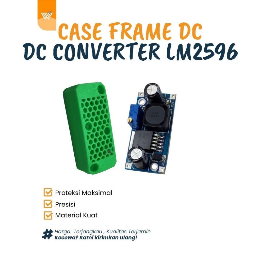 Case Frame DC-DC Converter LM2596 Housing Casing Box Enclosure | Shopee ...