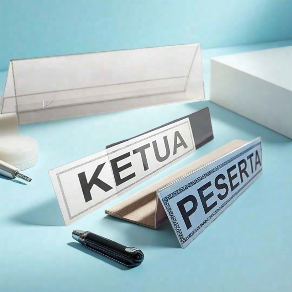COMMITTEE TABLE MICA / TABLE NAME / NAME TAG / NAME PLATE / TABLE NAME ...