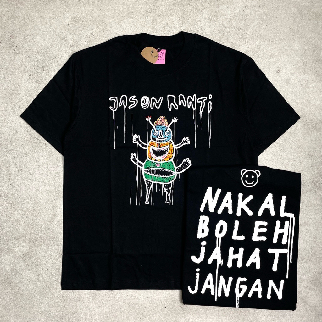Jason Ranti - Naughty Can Evil Don't | Original Merchandise Black ...