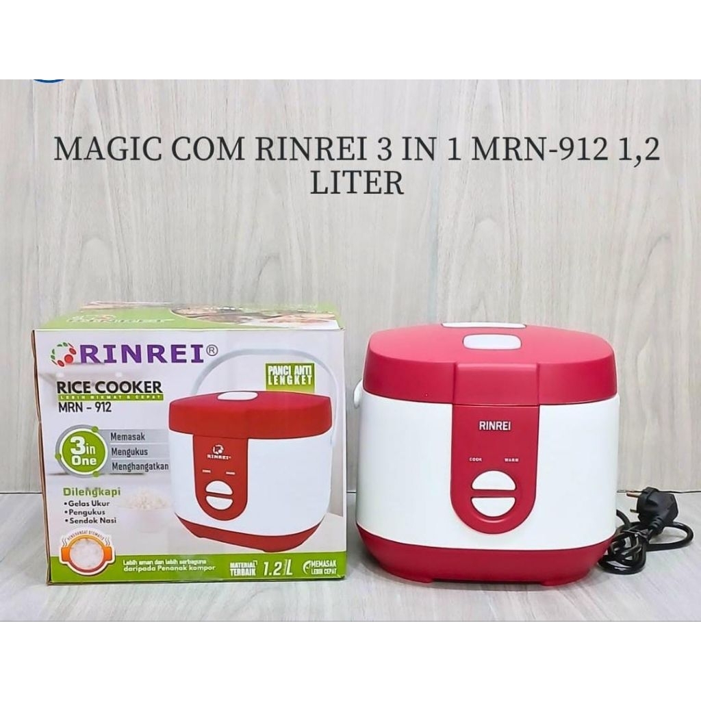 [COD] CHEAP RICE COOKER MAGIC COM MULTIPURPOSE 1.2 LITER OMICKO MC-101 ...