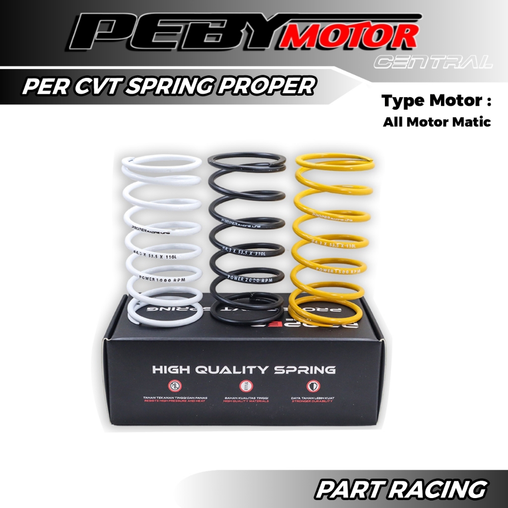 PER CVT PROPER Vario Beat PCX Nmax Aerox Lexi Freego Mio Fino Soul GT ...