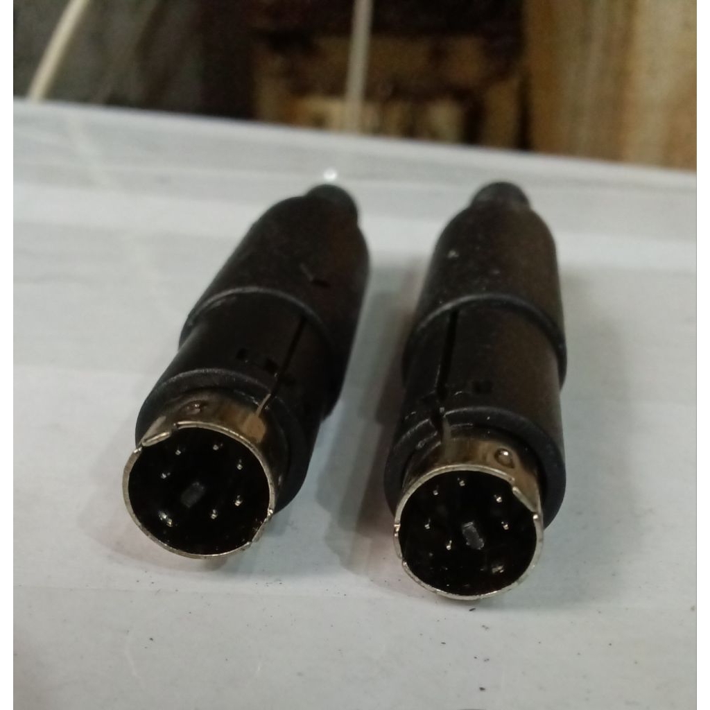 AC 99 mini Din 6 pin PS2 6 pin male connector | Shopee Malaysia