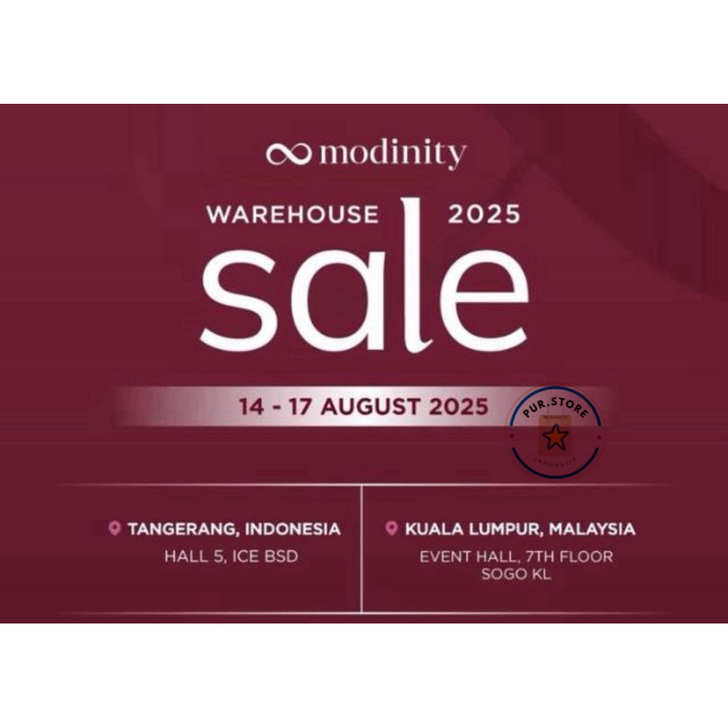 Modinity 2025 (New As Is) | Shopee Malaysia