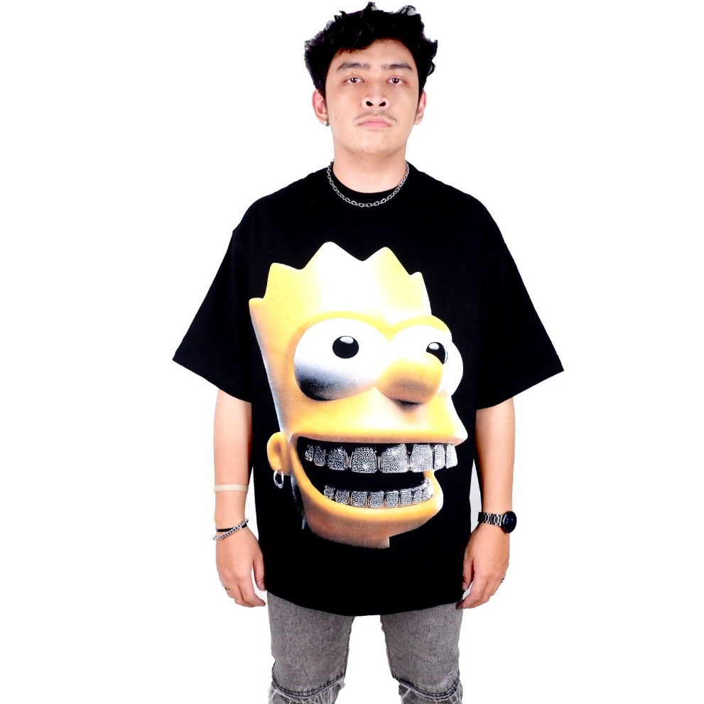 Bart Simpson Games Movie Character Cartoons Oversized Vintage Bootleg T ...