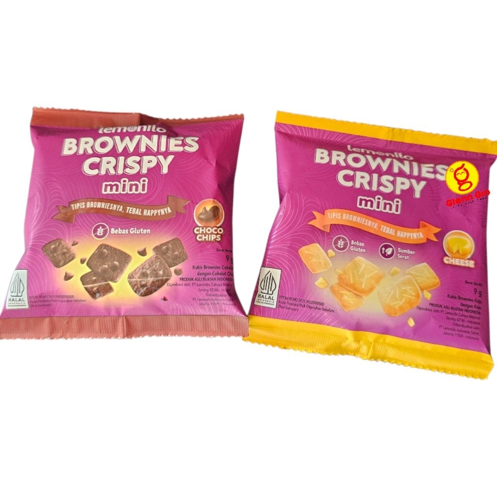 Lemonilo Brownies Crispy Mini Biscuits with Choco Chips | Shopee Malaysia