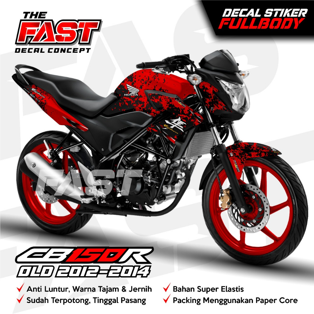 Decal CB150R Old Full Body Sticker CB150R Old Full Body CB 150r Old ...