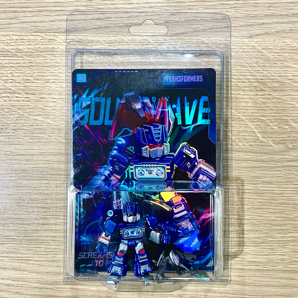 Blokees Transformer Galaxy Defender 3 - secret soundwave - card ...