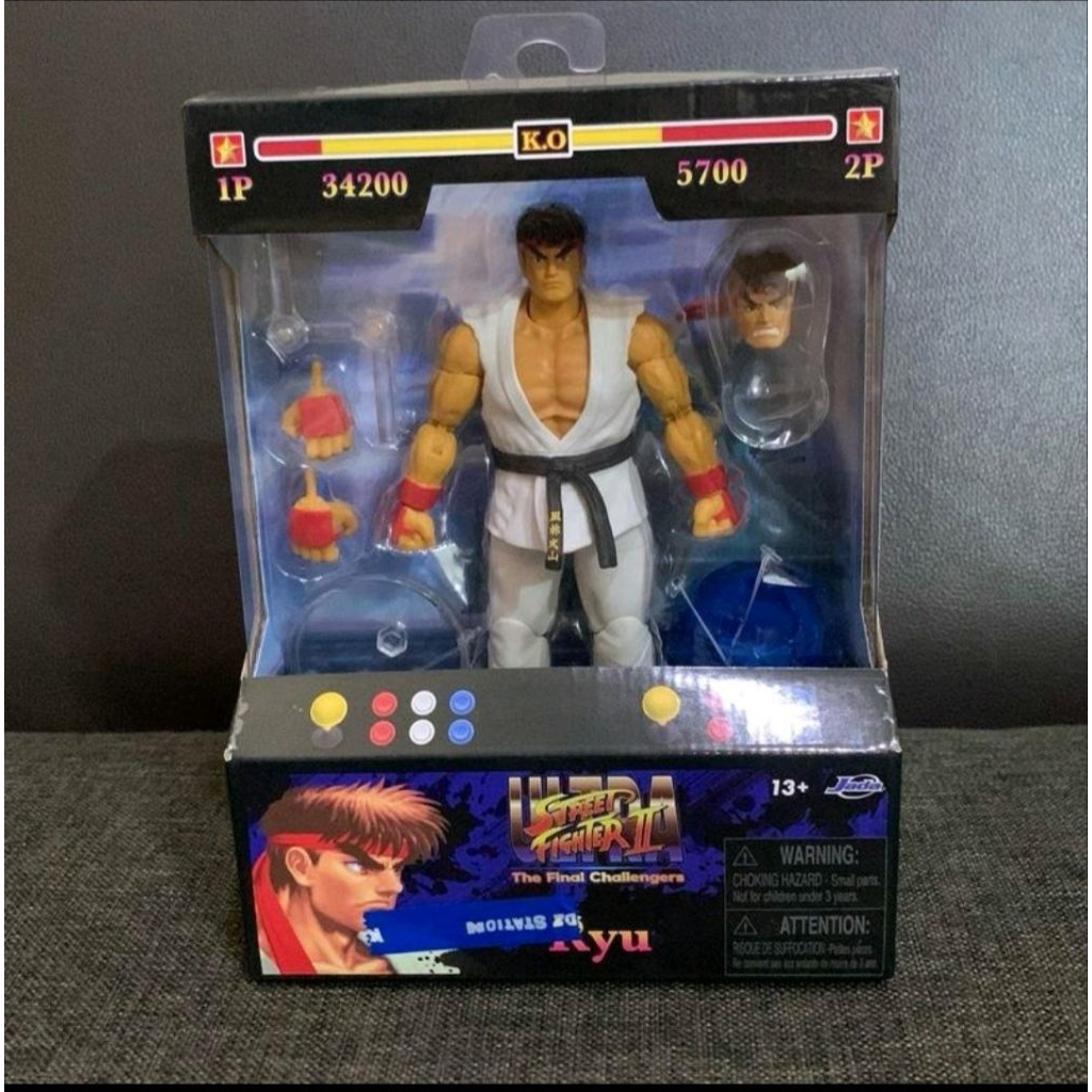 Jada Toys Street Fighter 2 Ultra Ryu | Shopee Malaysia