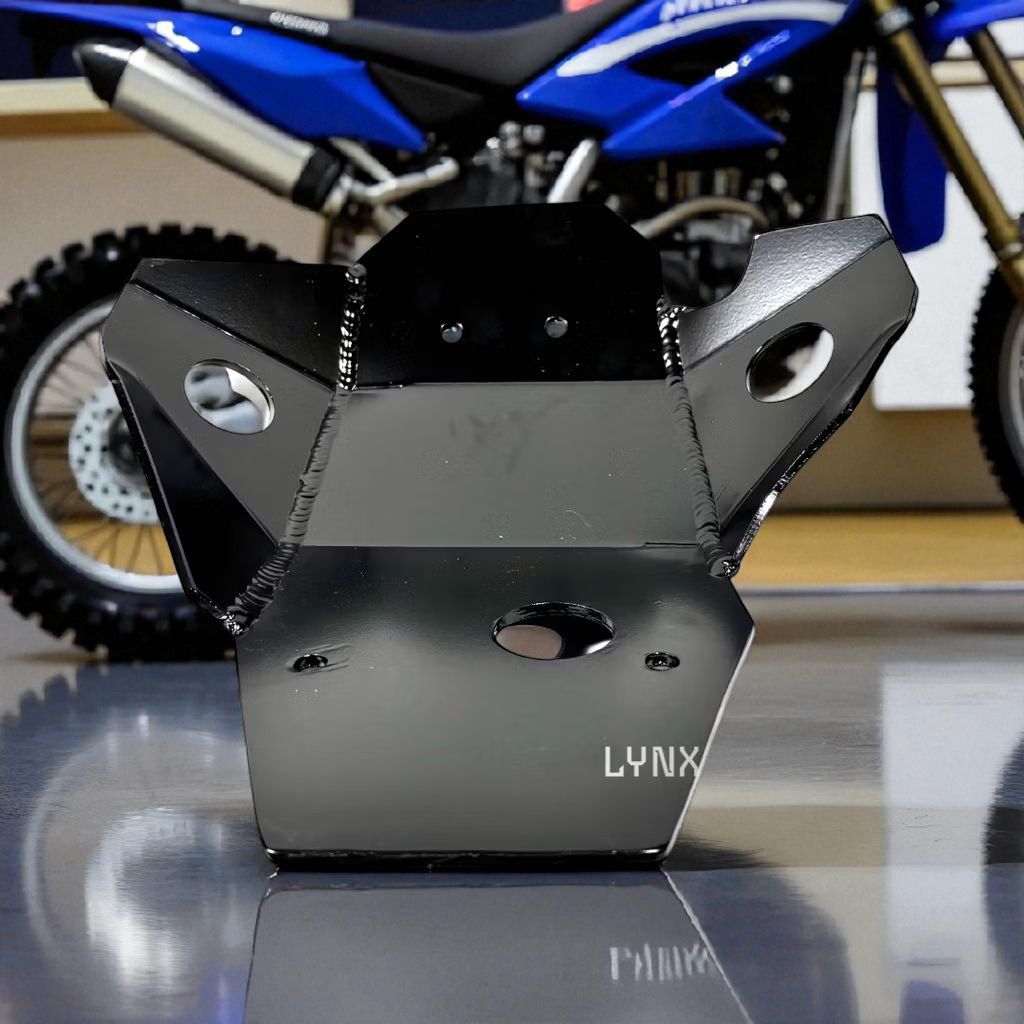 Protezione Catena Anteriore SAVAGE Blu Anodizzato Per YAMAHA YZ125 E YZ125X (2006-2022)
