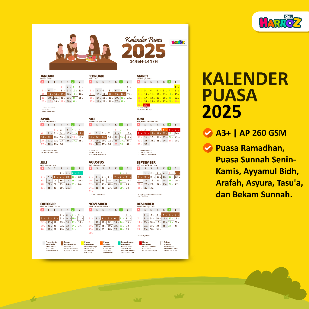 Calendar 2025 Hijriah 