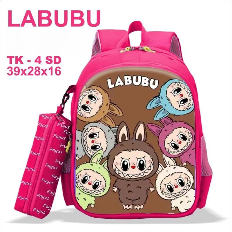 LABUBU children's school bags//viral bags 2024//boys' backpacks//modern  Fashion children's bags (ABUBU) - Main Image