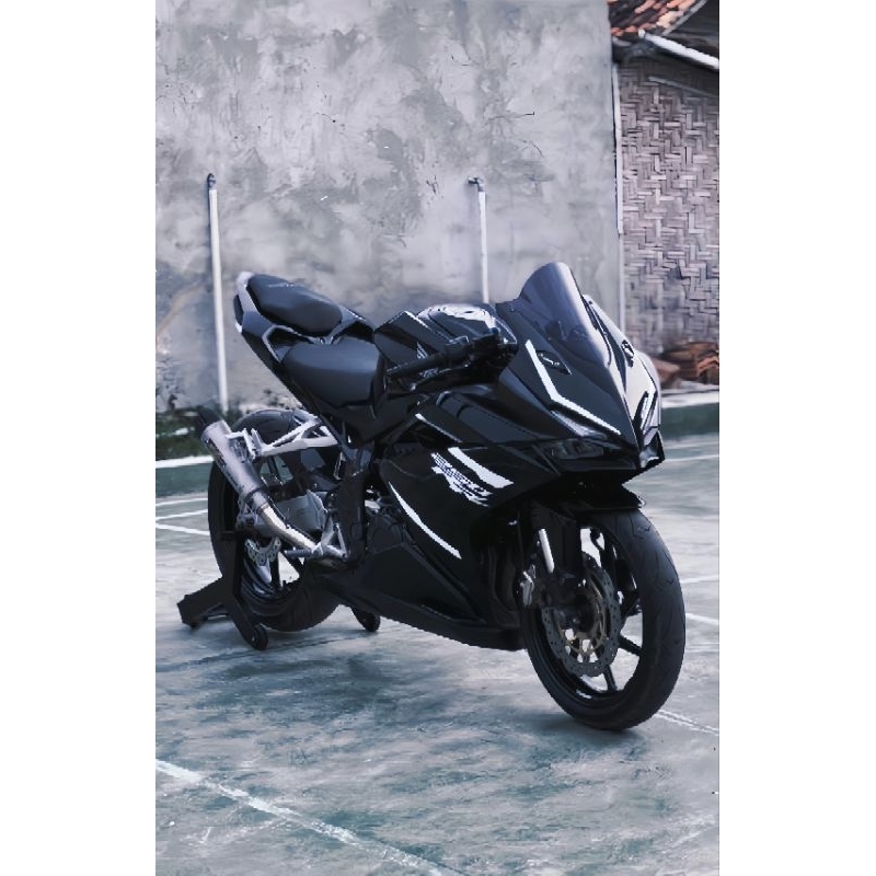 Exhaust xthree type shark new model For Motorcycle CBR250RR NINJA 250R