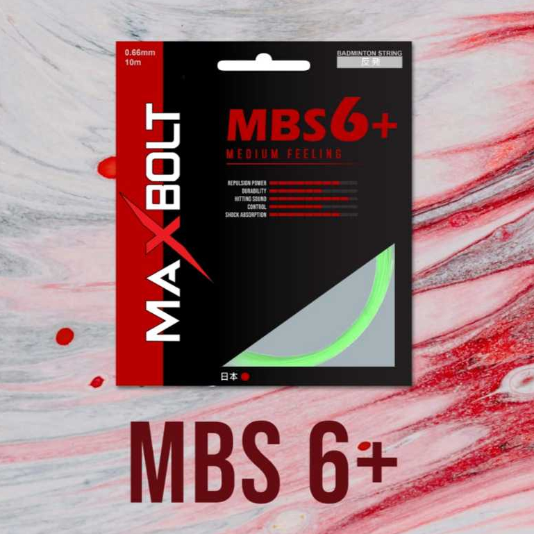 Original MAXBOLT MBS 6 + PLUS 6+ Badminton Strings | Shopee Malaysia